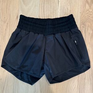 Black Lululemon Shorts, size 6